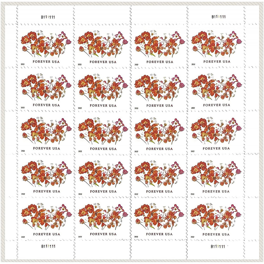(2022) USPS Tulips Forever First Class Postage Stamps